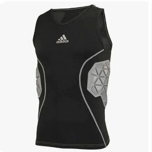 New with Tags Adidas Techfit Padded Compression Top Men's Black SZ XL